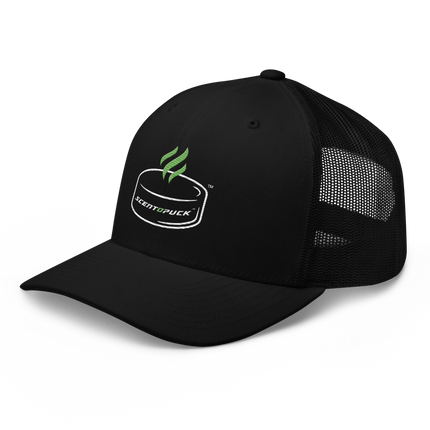 Trucker Cap - Black/Embroided