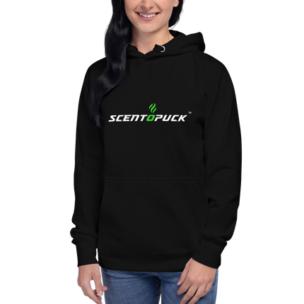 Unisex Hoodie - ScentOPuck logo (Black DTF)