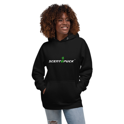 Unisex Hoodie - ScentOPuck logo (Black DTF)