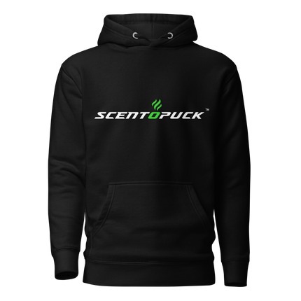 Unisex Hoodie - ScentOPuck logo (Black DTF)