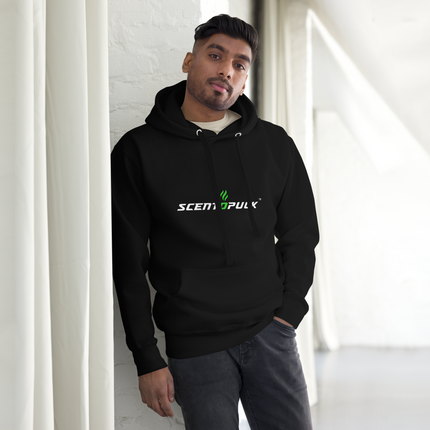 Unisex Hoodie - ScentOPuck logo (Black DTF)