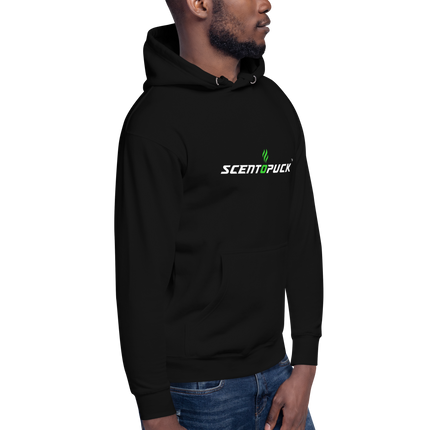 Unisex Hoodie - ScentOPuck logo (Black DTF)