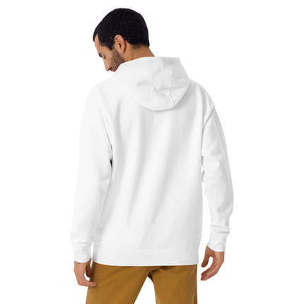 Unisex Hoodie - ScentOPuck logo (White DTF)