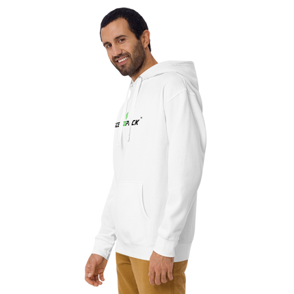 Unisex Hoodie - ScentOPuck logo (White DTF)