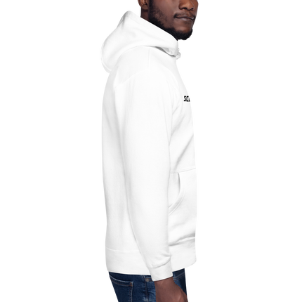 Unisex Hoodie - ScentOPuck logo (White DTF)