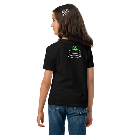 Youth t-shirt - Black/Printed DTG